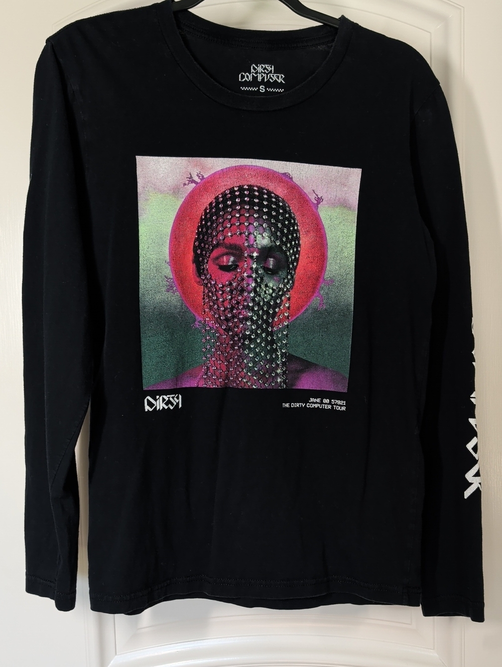 Janelle Monáe Dirty Computer Tour Long-Sleeve Shirt - Size S